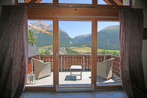 Sonniger Balkon