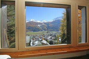Panoramafenster im Wohnzimmer