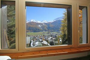 Panoramafenster im Wohnzimmer